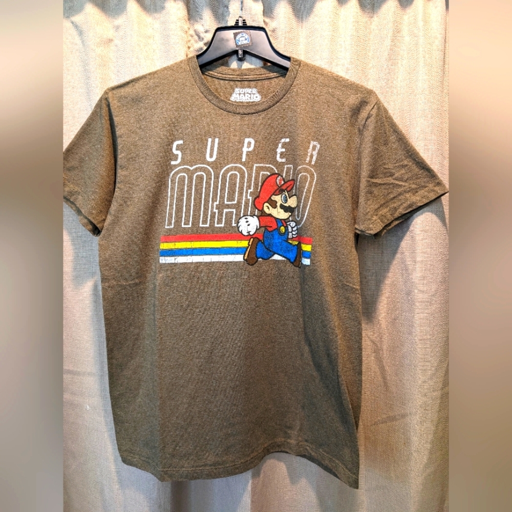 Super Mario young adult t-shirt